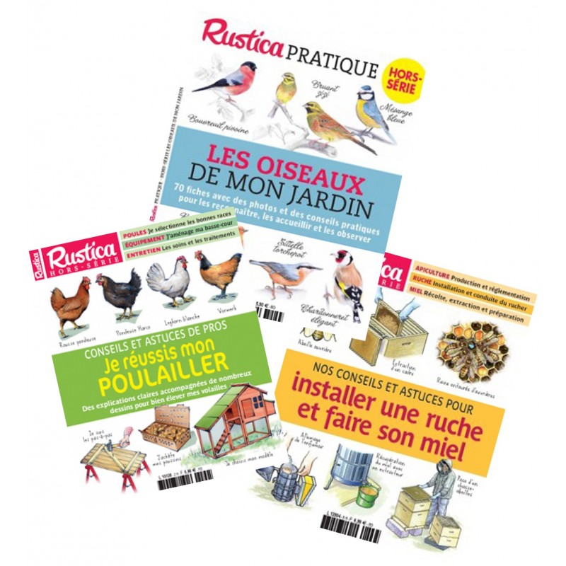 Pack Succès Presse Apiculture Oiseaux Du Jardin Spécial Poulailler