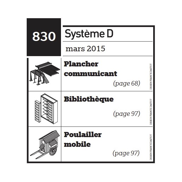 Plancher Communicant Bibliothèque Poulailler Mobile Plan Téléchargeable Au Format Pdf